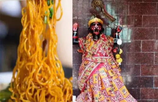 At Kolkata’s ’Chinese Kali Temple’, a unique Prasad for devotees, visitors